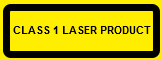 Class 1 Laser Labels