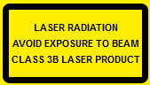 Class 3B Laser Labels