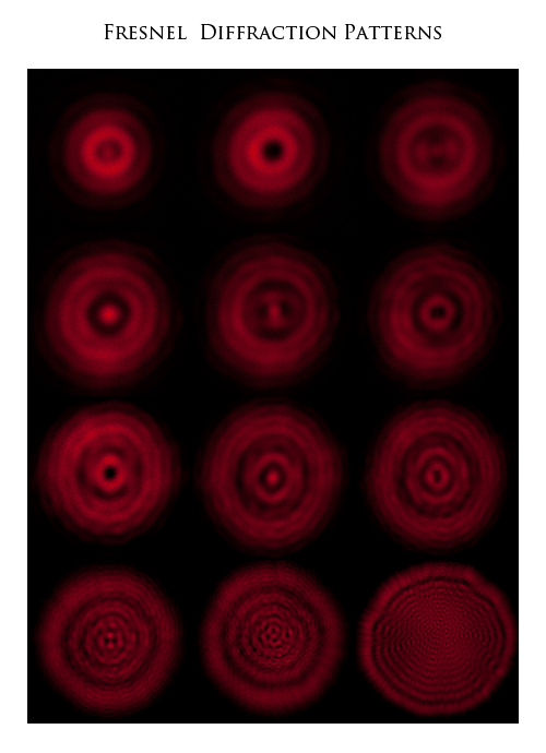 Fresnel (Near-Field) Diffraction Patterns