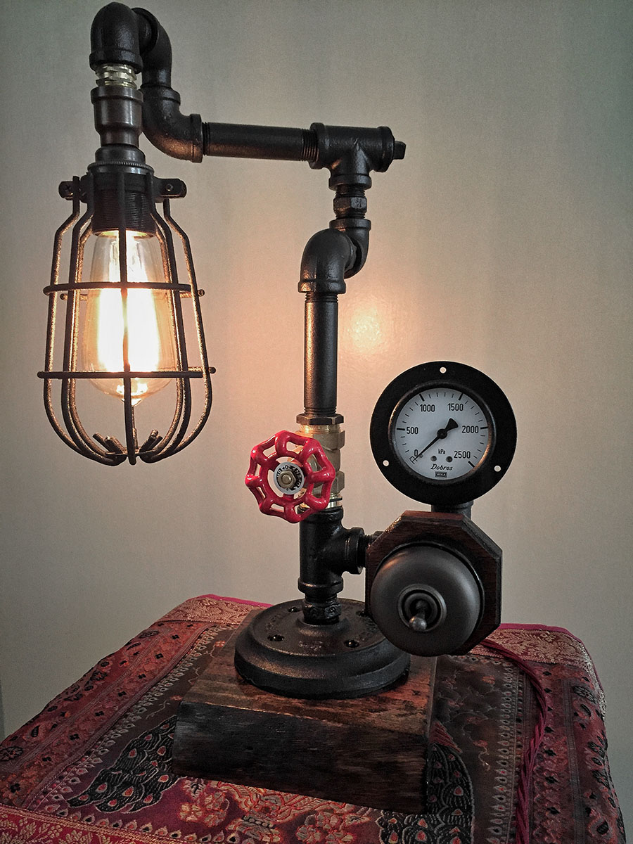 Steampunk Dimmer Lamp