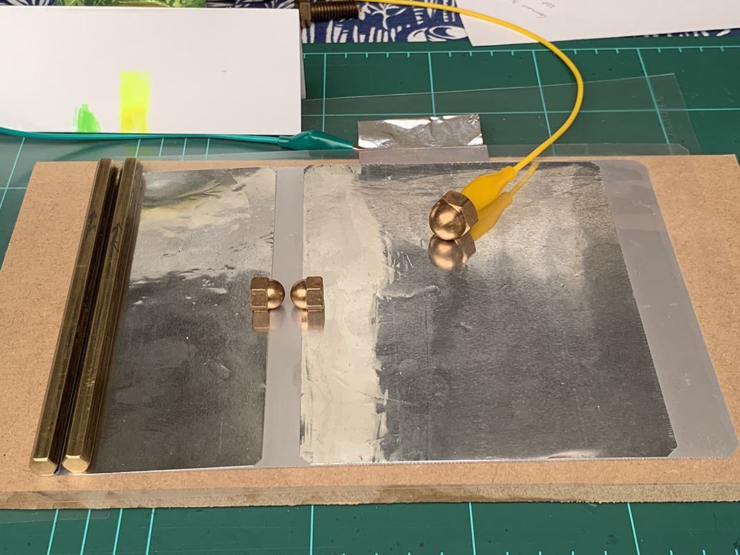 Charge Transfer TEA Laser Test Bed. 18th April 2021.