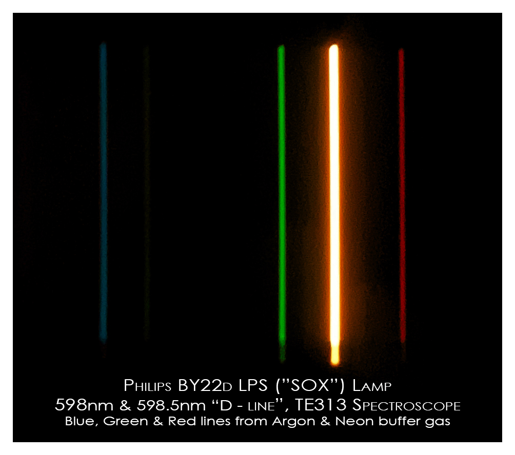 Click to enlarge Low Pressure Sodium Spectral Emission Lines