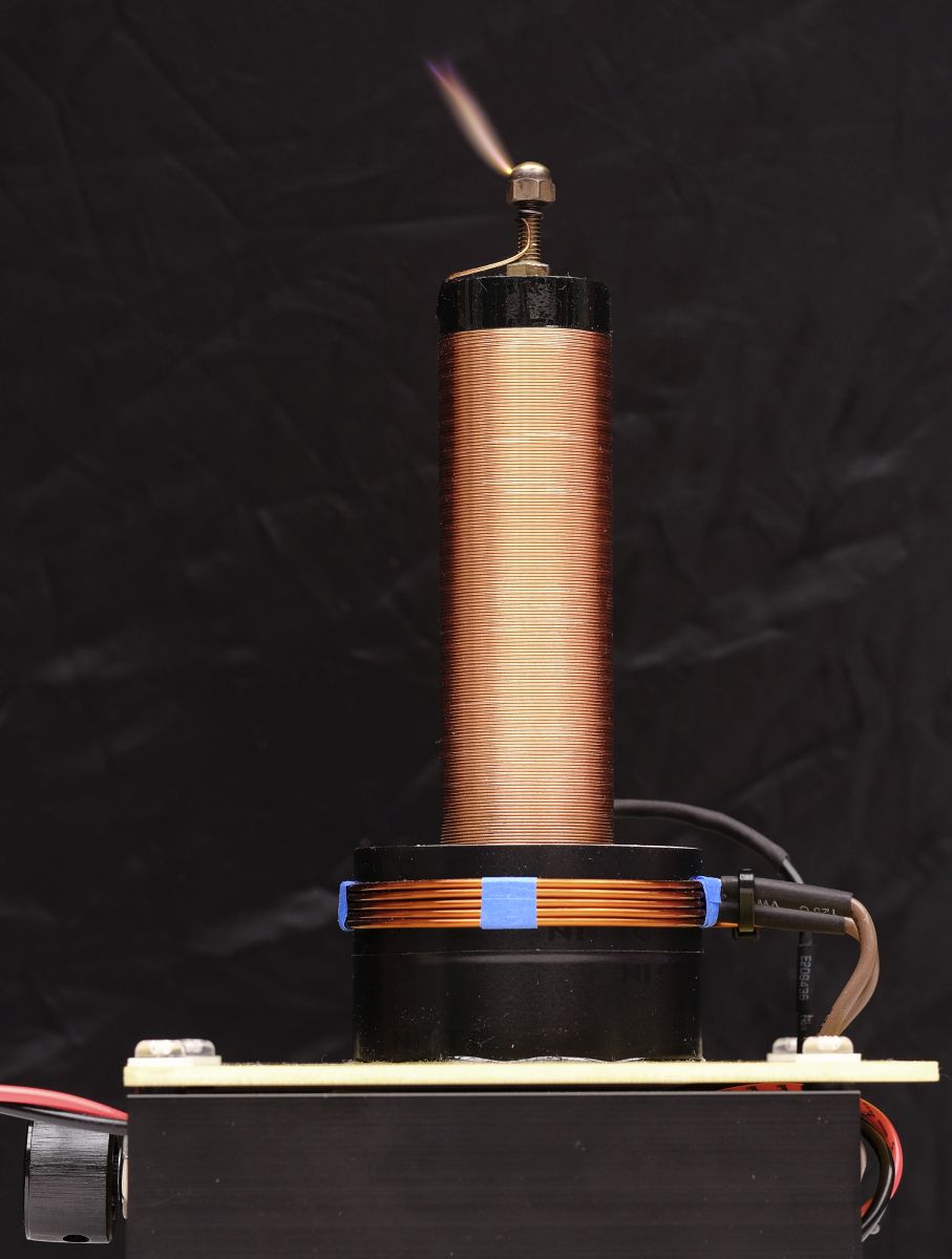 Running Coil - Flame Discharge